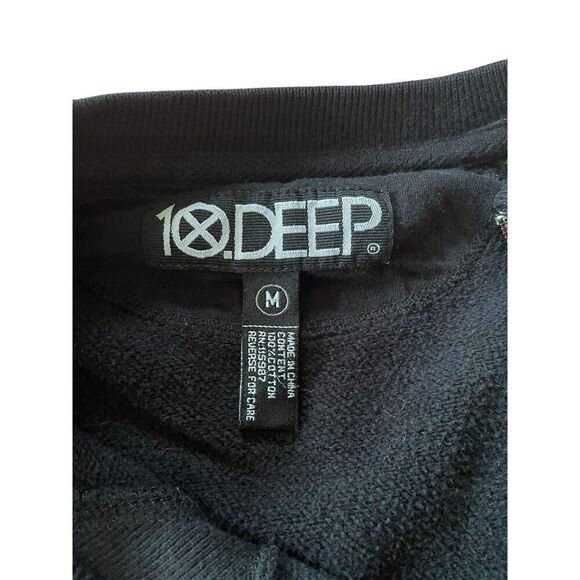 10.Deep Black/Red Sweatshirt. DEEP CULT OF IND'S NY class of'95 Men's Sz M - Picture 7 of 9